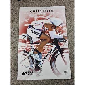 chris lieto TREK BIKES kswiss Fullsize poster 36x24
